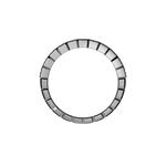 Emerald cut lab-grown diamond multi-stone ring 1.65ct in 18K recycled white gold