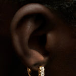 Delve Jewellery Earring 020 with Lab Grown diamond Emerald
